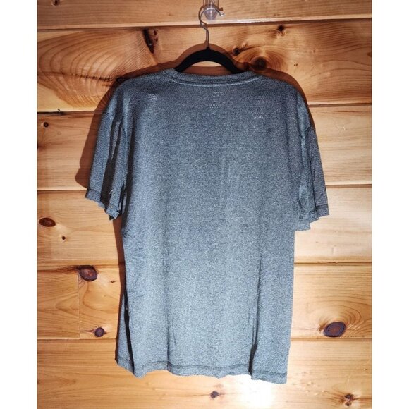 Mens Genuine Dickies Size Large T-Shirt Olive Green Short Sleeve Crew Neck - Picture 9 of 10